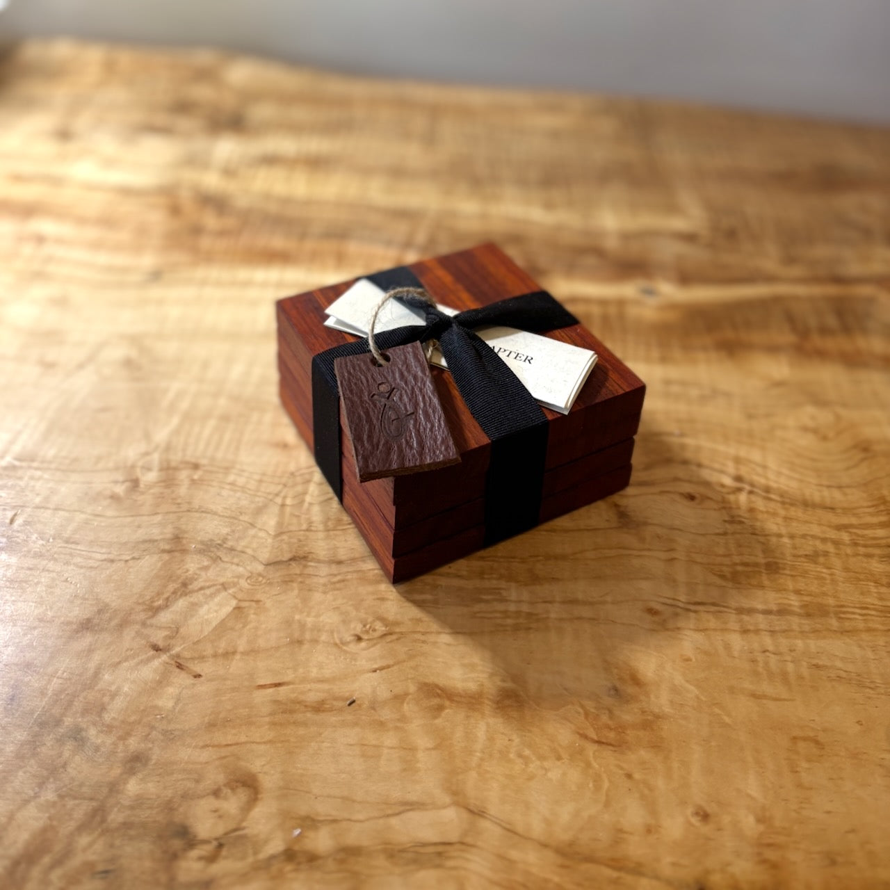 Padauk Wood Coasters