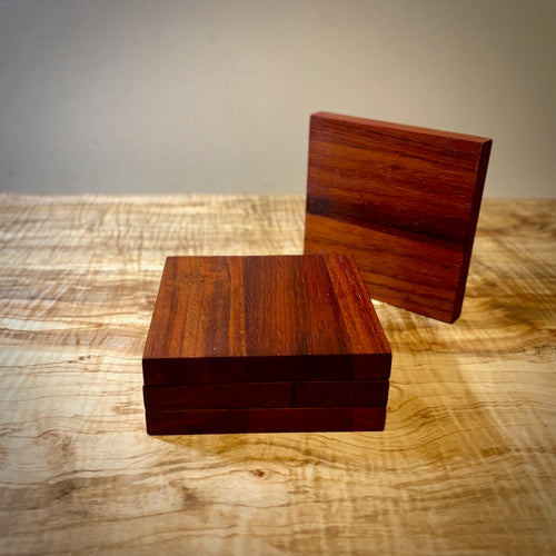 Padauk Wood Coasters