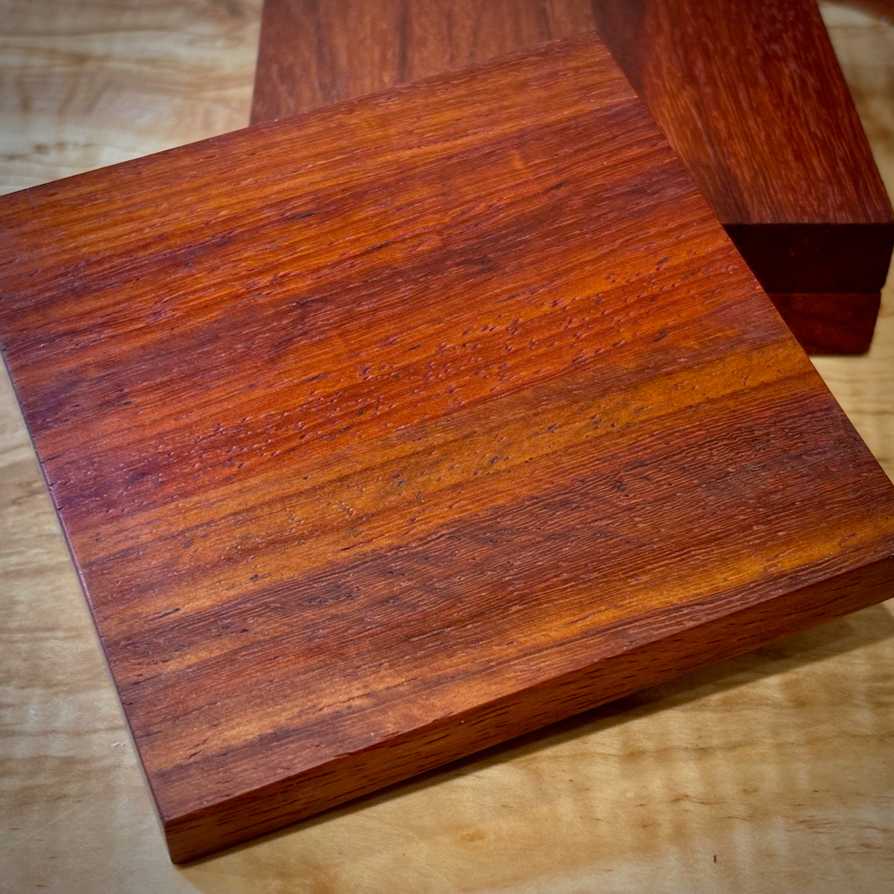 Padauk Wood Coasters
