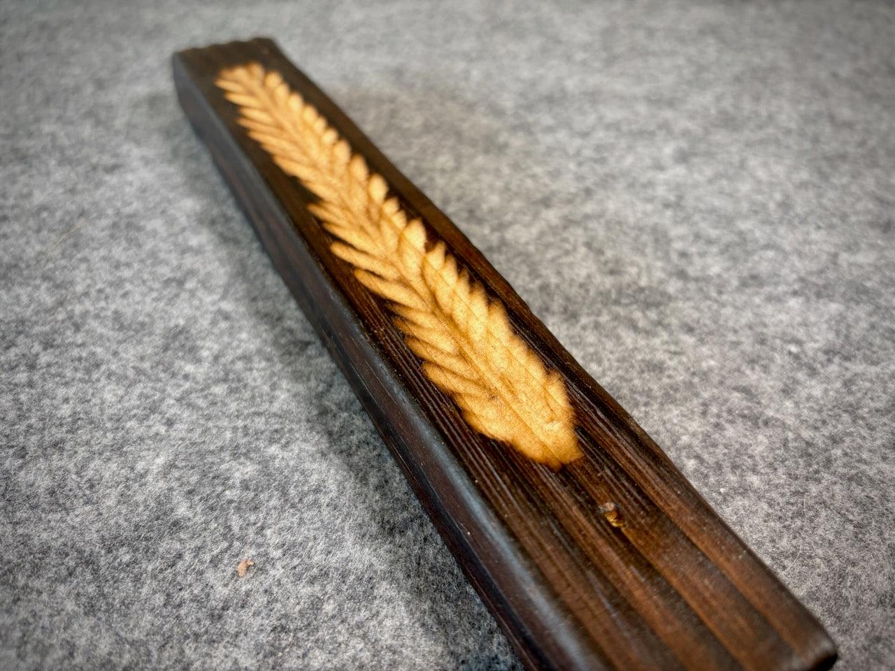 Hand Carved Sugi Ban Incense Holder