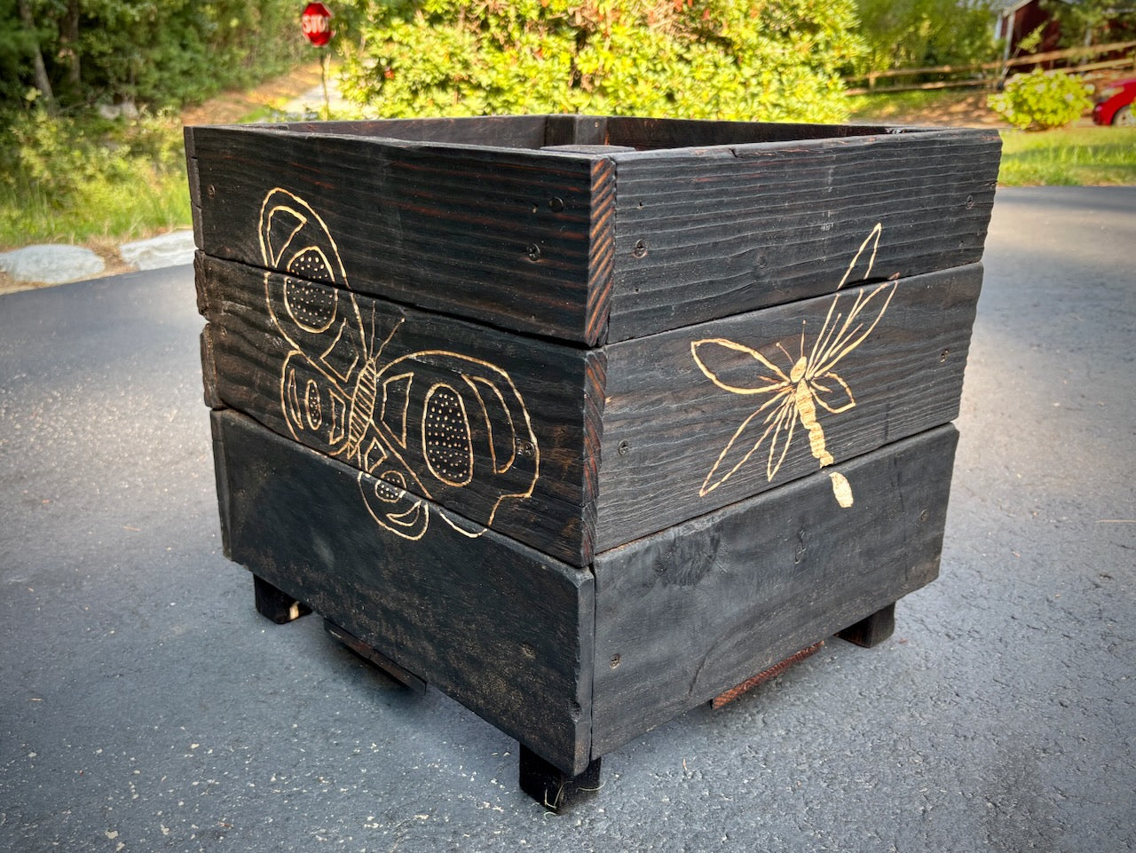 Outdoor Wooden Planter Box