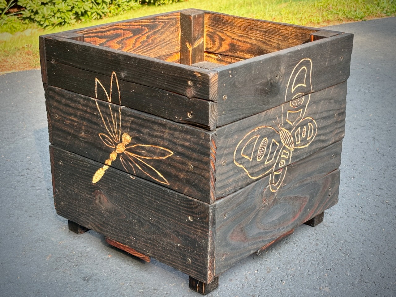Outdoor Wooden Planter Box